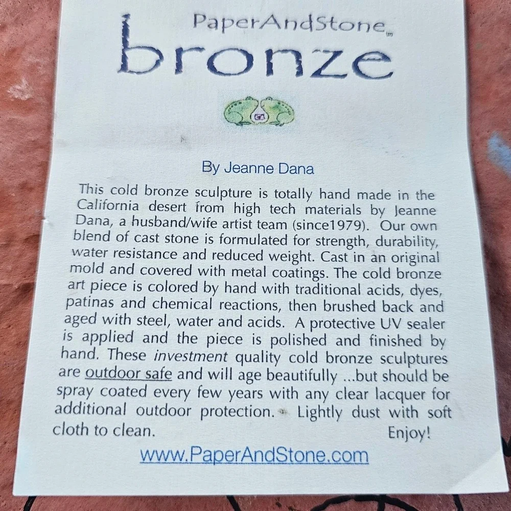 PaperAndStone Bronze Cactus Wall Sculpture Southwest Desert Art Jeanne Dana 2020